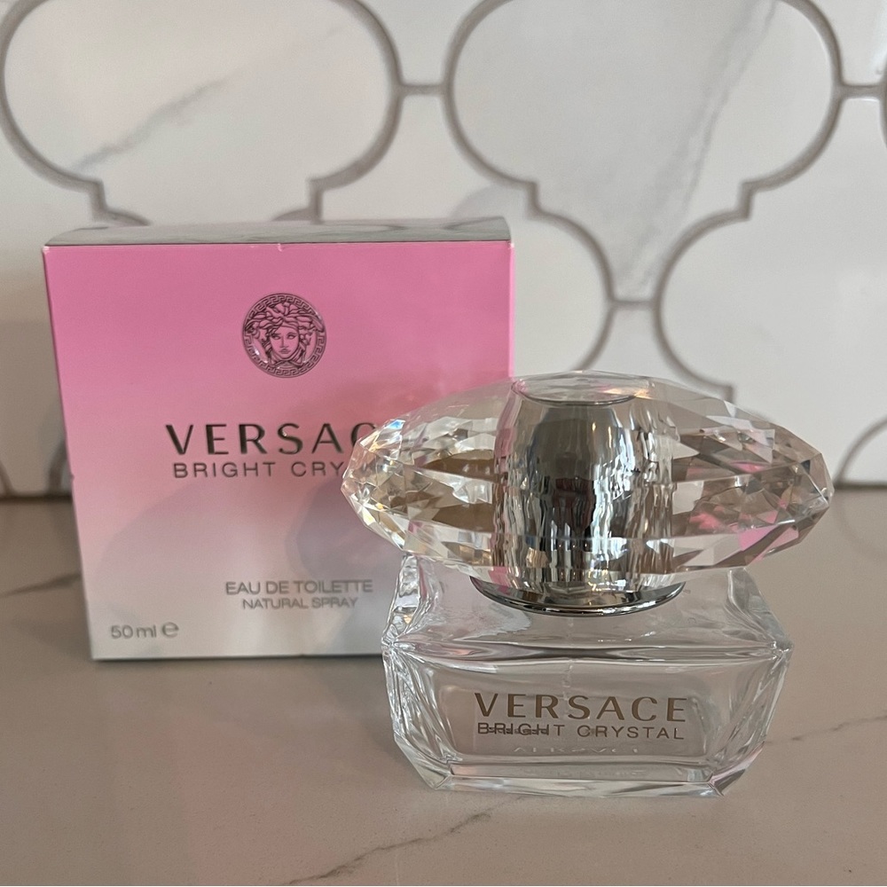 Versace Bright Crystal EMPTY Bottle - Picture 2 of 3